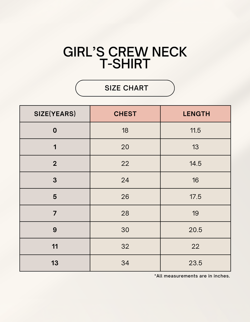 Girl's Crew Neck T-Shirt - Image 5